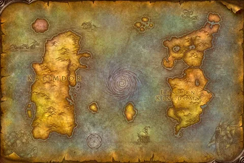 Azeroth map