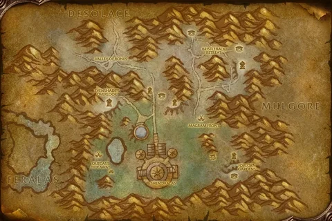 Shen'dralas map